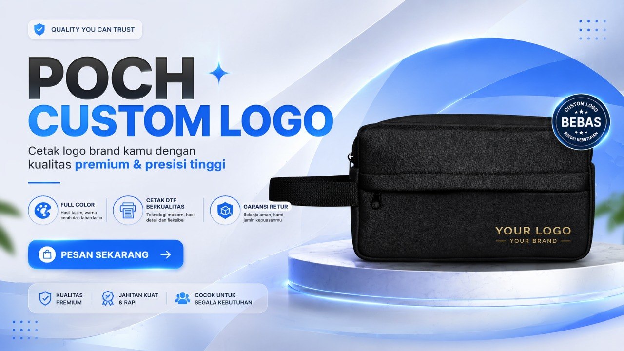 Banner Pouch Custom Logo